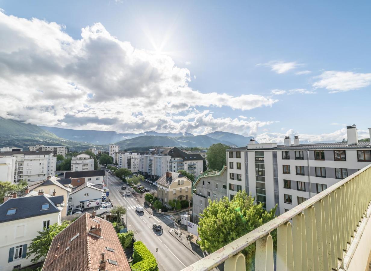 Vue Sensationnelle - Wifi Fibre - Arrivee Autonome Daire Chambéry Dış mekan fotoğraf