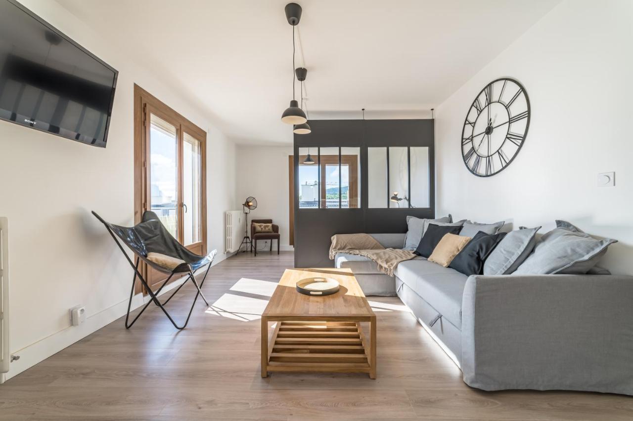 Vue Sensationnelle - Wifi Fibre - Arrivee Autonome Daire Chambéry Dış mekan fotoğraf