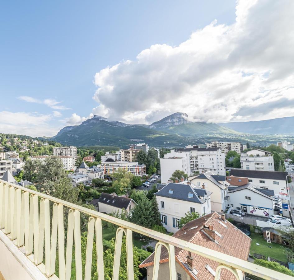 Vue Sensationnelle - Wifi Fibre - Arrivee Autonome Daire Chambéry Dış mekan fotoğraf