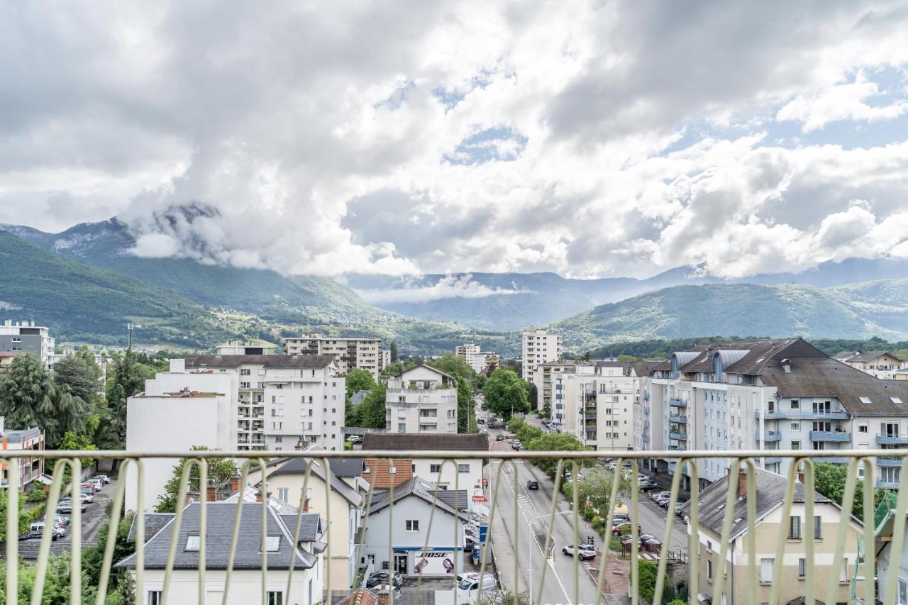 Vue Sensationnelle - Wifi Fibre - Arrivee Autonome Daire Chambéry Dış mekan fotoğraf